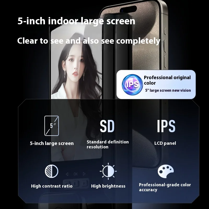 TLF For S93 Smart Door  Wooden - Smart Home Security avis et prix