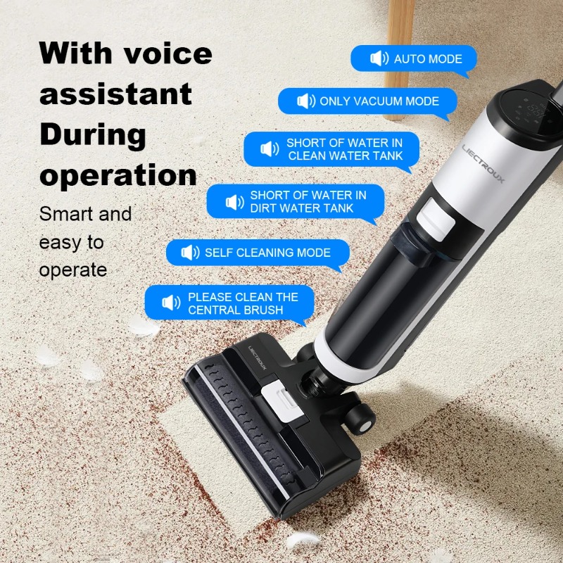 Liectroux i7Pro Cordless Vacuu - Smart Home Floor Plan avis et prix