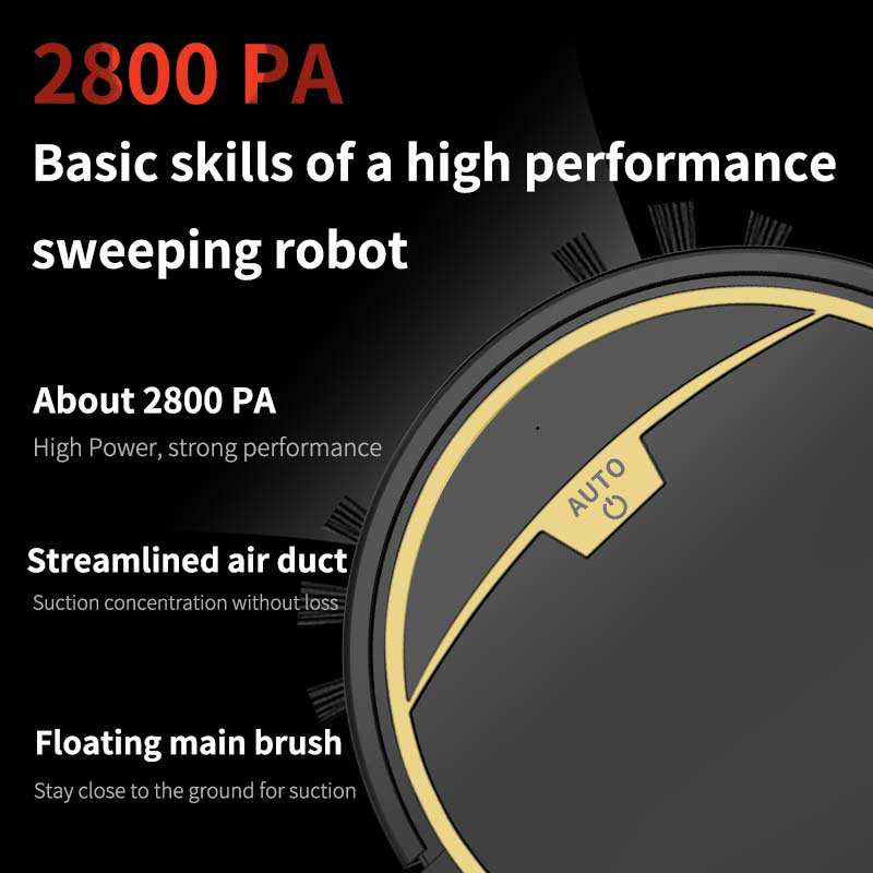 2800PA Smart Robot Vacuum Clea - Smart Home Floor Plan avis et prix