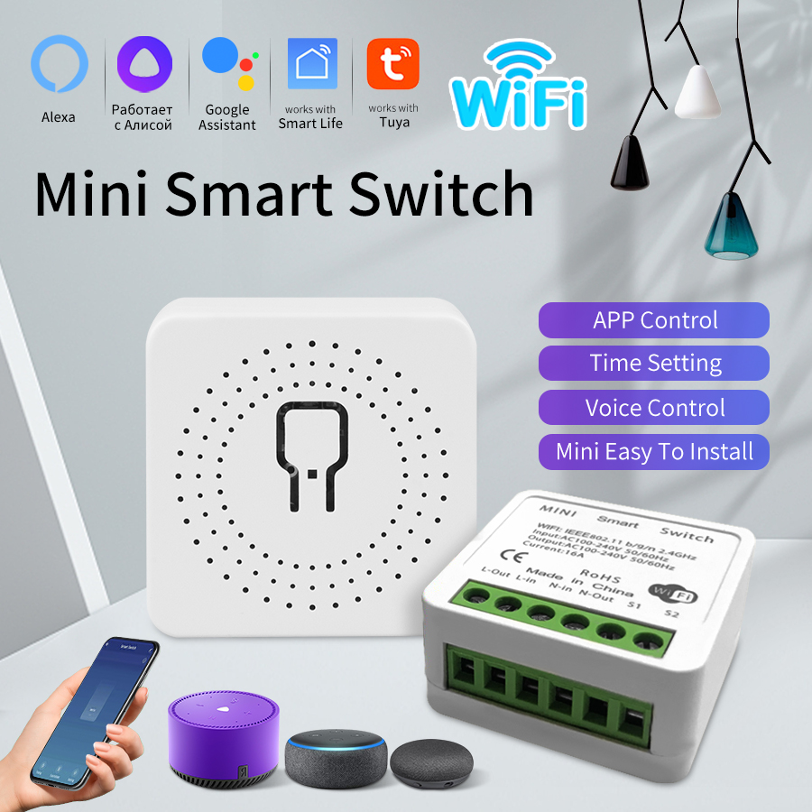 16A 20A Tuya Smart WiFi Switch - Smart Home Remote Control avis et prix