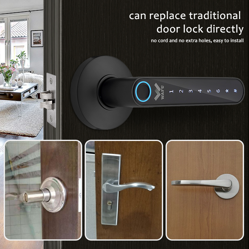 Multiple Unlocked ways with Ph - Smart Home Door Lock avis et prix