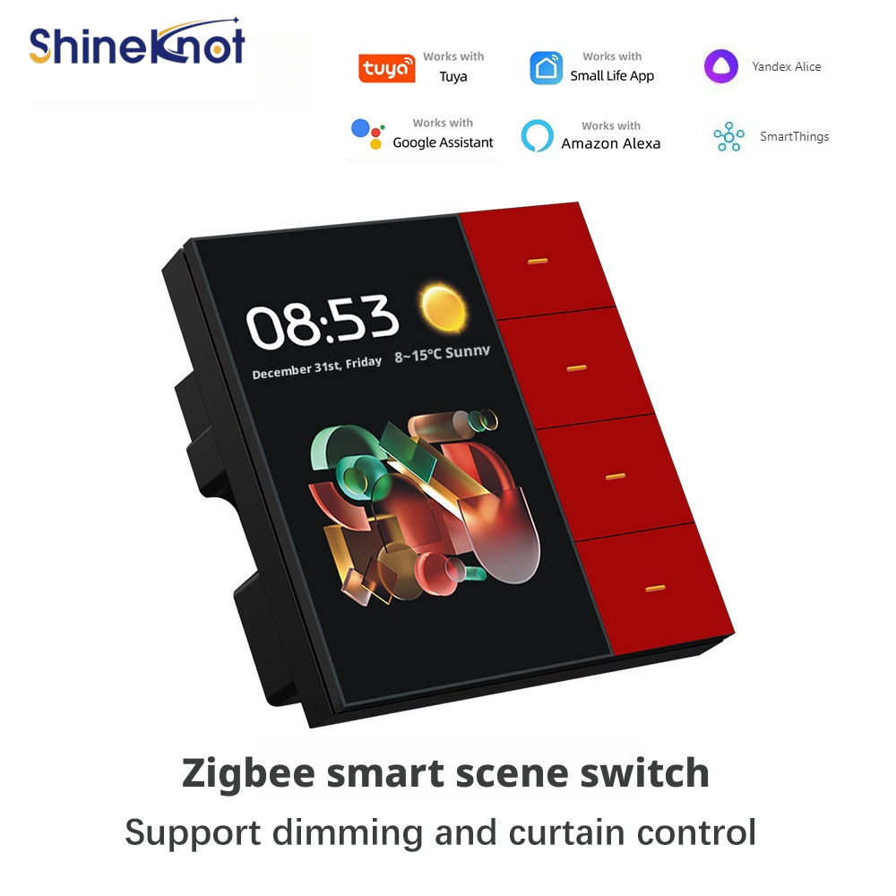Shineknot tuya 3.5-Inch Screen - Smart Home Button avis et prix