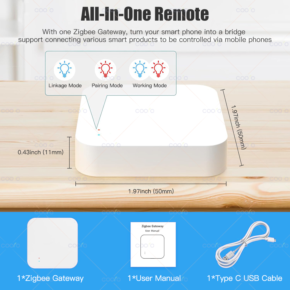 Zigbee 3.0 Gateway Hub Smart H - Smart Home Hub Matter avis et prix