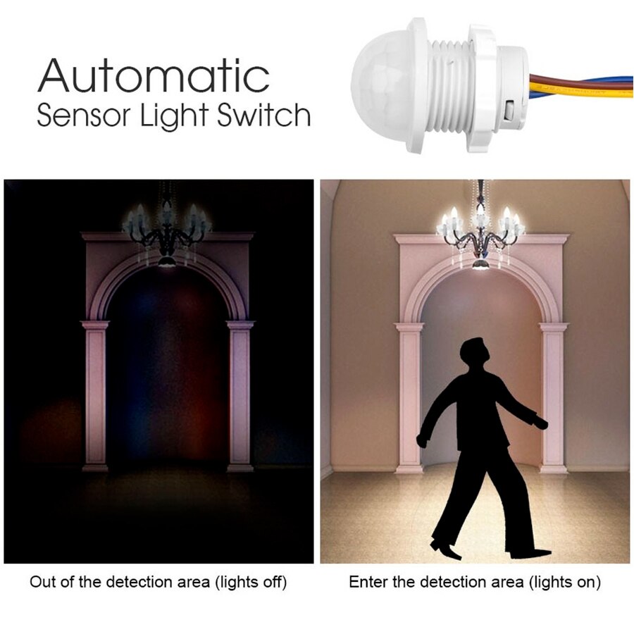 PIR Motion Sensor Detector Sma - Smart Home Furniture avis et prix