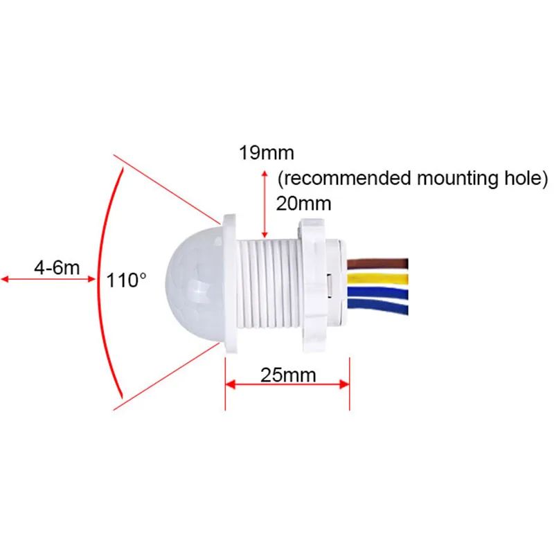 PIR Motion Sensor Detector Sma - Smart Home Furniture avis et prix