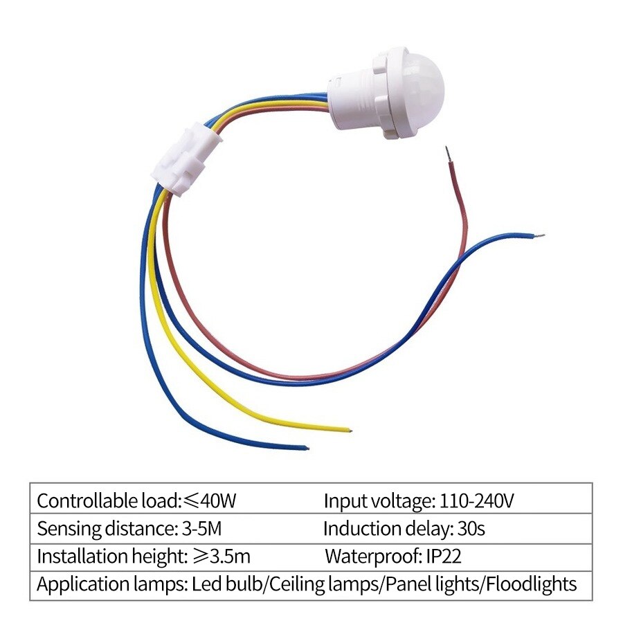 PIR Motion Sensor Detector Sma - Smart Home Furniture avis et prix