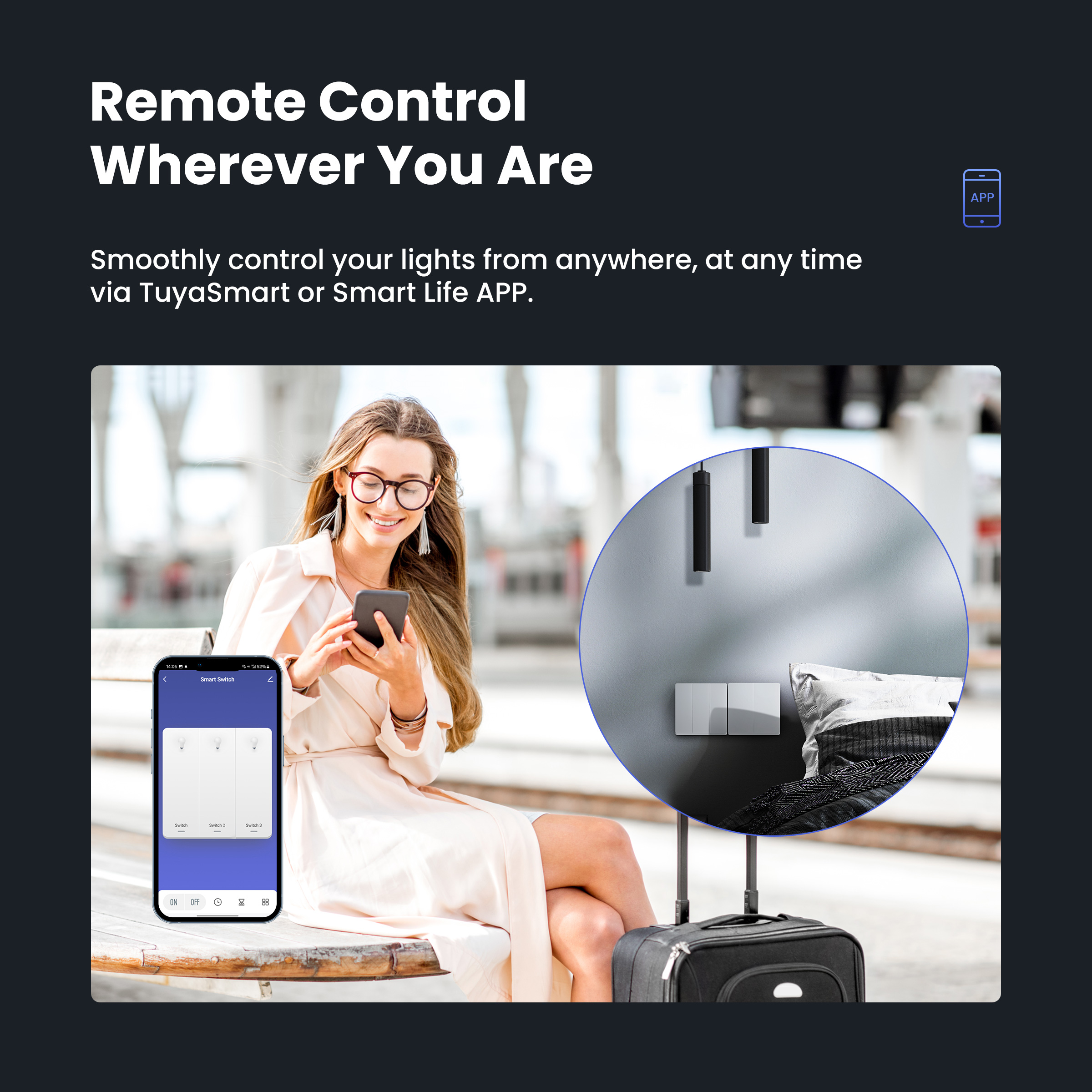 GIRIER Smart Light Switch WiFi - Smart Home Web avis et prix