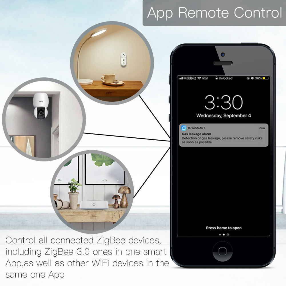 MOES Tuya ZigBee Wireless Gate - Smart Home Hub Xiaomi avis et prix