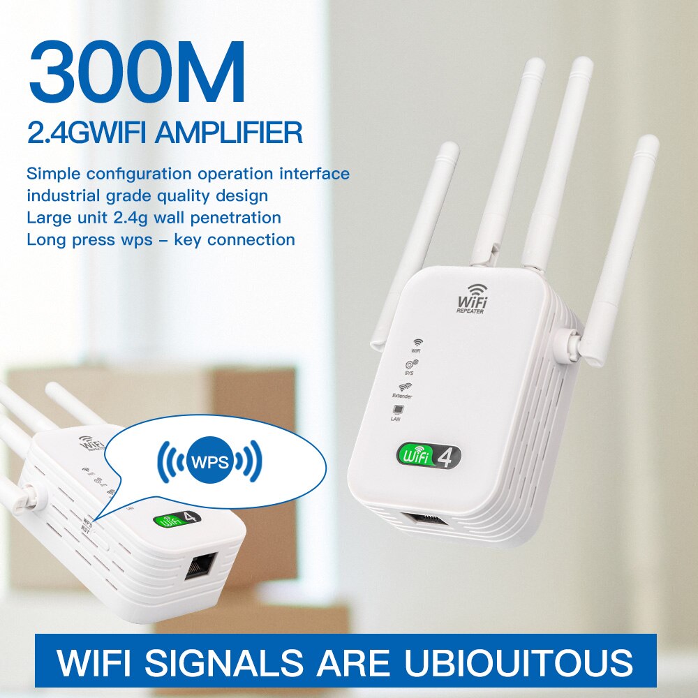 300M WIFi Repeater Wi-Fi Ampli - Smart Home X10 avis et prix