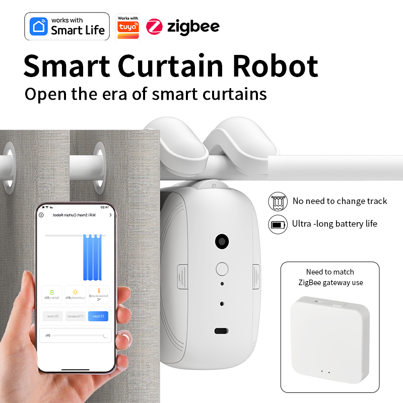 Zigbee Smart Curtain Driver Ro - Smart Home Button avis et prix