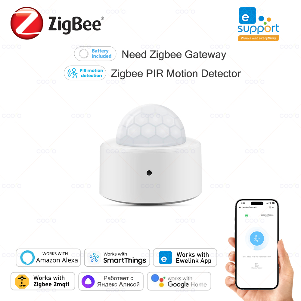 COOLO Zigbee 3.0 PIR Motion Se - Smart Home Security avis et prix
