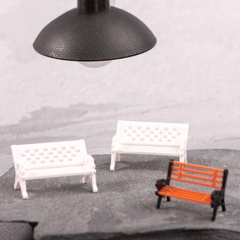 Mini Dollhouse Bench Park Rock - Smart Home Furniture avis et prix
