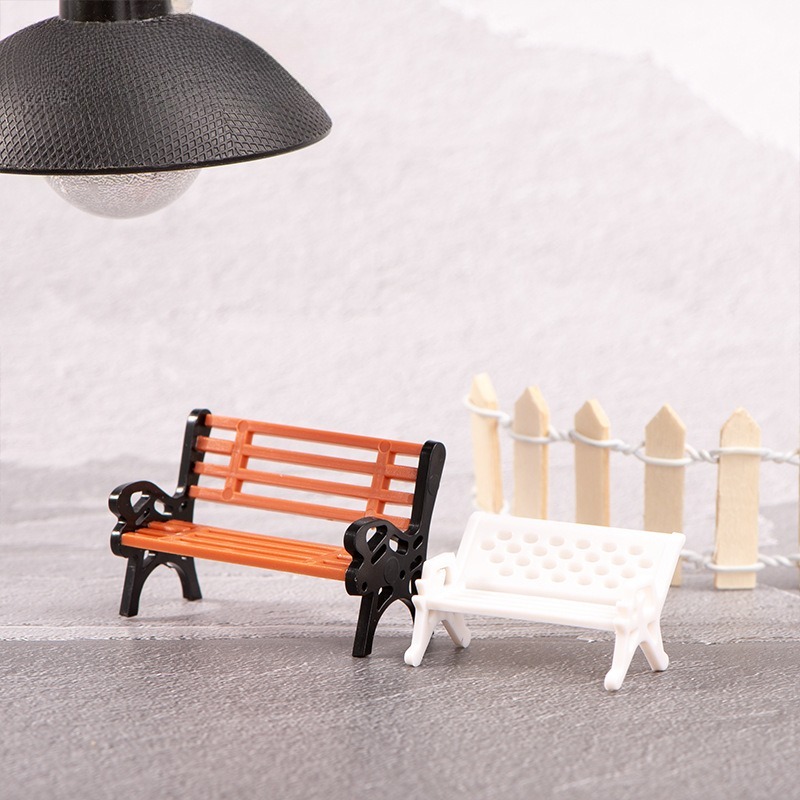 Mini Dollhouse Bench Park Rock - Smart Home Furniture avis et prix