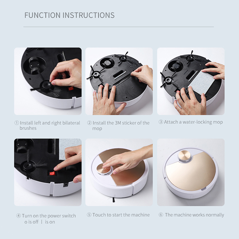ES06 Robot Vacuum Cleaner Smar - Smart Home Floor Plan avis et prix