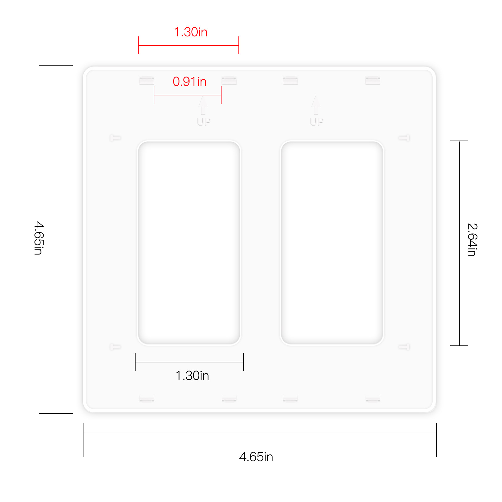 US、EU Type Switch Panel 2/3/4  - Smart Home Improvement avis et prix