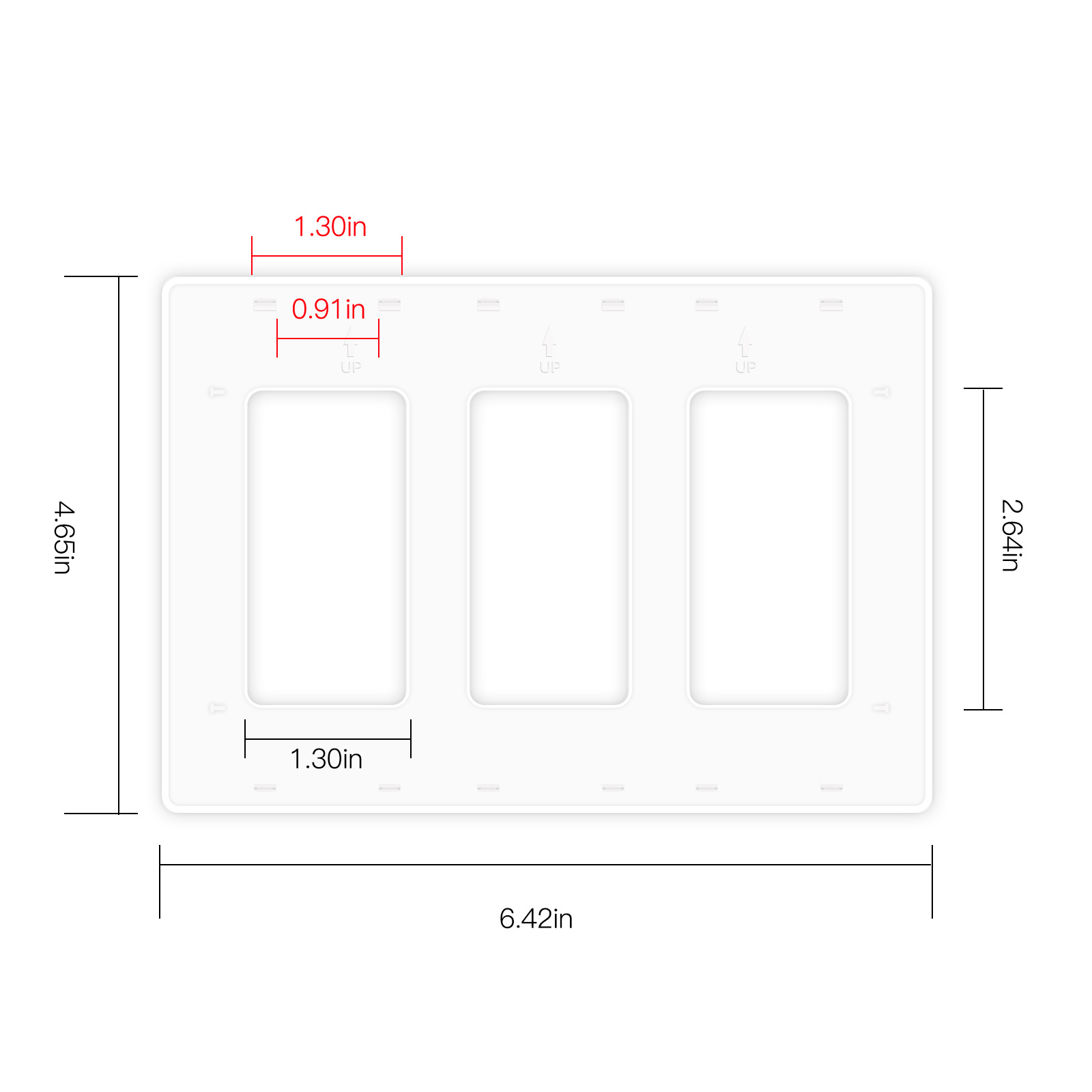 US、EU Type Switch Panel 2/3/4  - Smart Home Improvement avis et prix