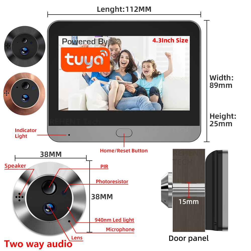 Mini Two Way Audio 3MP Tuya Sm - Smart Home Wiser avis et prix